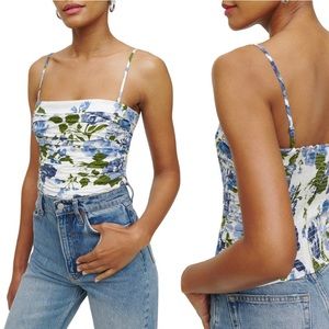 Reformation Orion top size 8. EUC. Worn maybe twice and not out of the house.